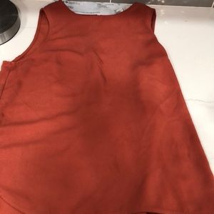 Orange blouse size medium in women’s